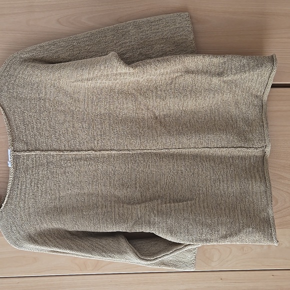 Jones New York Tan Knit Top, VGUC, Quiet Lux Vibes, Comfort Chic, Medium - Picture 7 of 9
